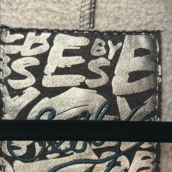 Gray Double-Breasted Women's Coat - Picture 2 of 4